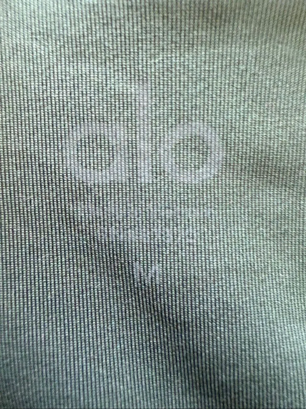 Alo Yoga Sage Green Ribbed Sports Bra Size M Scoop Neck Athleisure Activewear